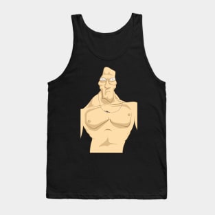 Angry Bodybuilder Portrait Tank Top